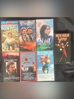 Assorted Vintage Movie VHS Tapes